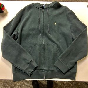 Polo Zip Up Hoodie